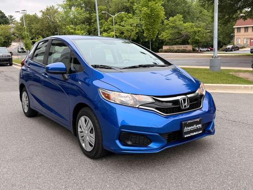 Aegean Blue Metallic 2020 Honda Fit LX