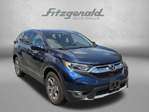 Obsidian Blue Pearl 2017 Honda CR-V EX-L