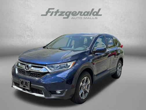 Obsidian Blue Pearl 2017 Honda CR-V EX-L