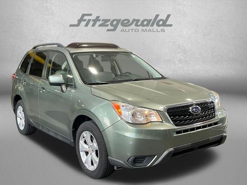 Light Green 2015 Subaru Forester 2.5i Premium