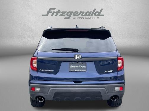 Blue 2020 Honda Passport AWD EX-L