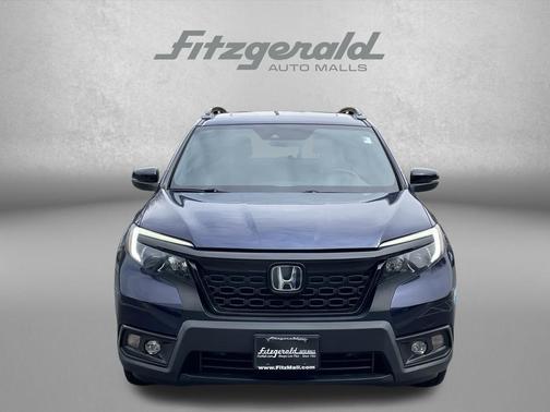 Blue 2020 Honda Passport AWD EX-L