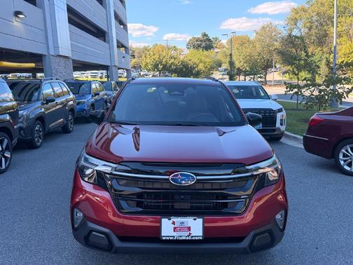 Crimson Red Pearl 2025 Subaru Forester Hybrid Touring