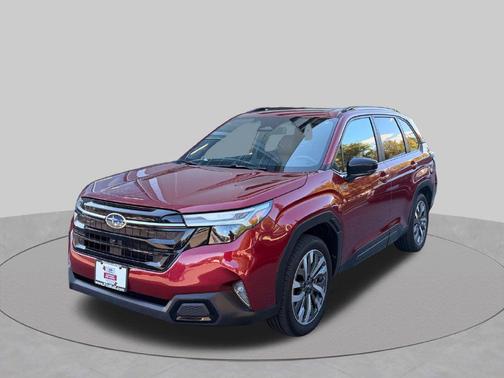 Crimson Red Pearl 2025 Subaru Forester Hybrid Touring