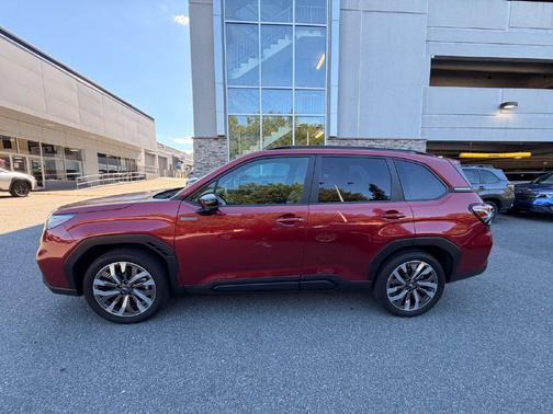Crimson Red Pearl 2025 Subaru Forester Hybrid Touring