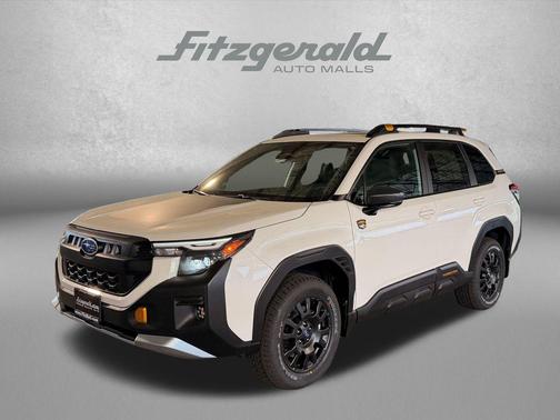Crystal White Pearl 2026 Subaru Forester Wilderness
