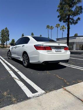 White Orchid Pearl 2015 Honda Accord Sport