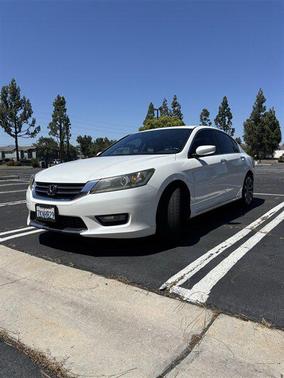 White Orchid Pearl 2015 Honda Accord Sport