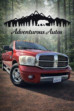 Flame Red Clearcoat 2007 Dodge Ram 2500 Laramie Quad Cab