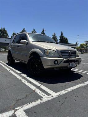 Desert Silver Metallic 2002 Mercedes-Benz M-Class ML 320