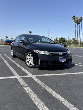 Crystal Black Pearl 2009 Honda Civic LX