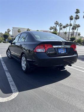 Crystal Black Pearl 2009 Honda Civic LX