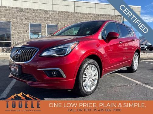 Chili Red Metallic 2017 Buick Envision PREFERRED
