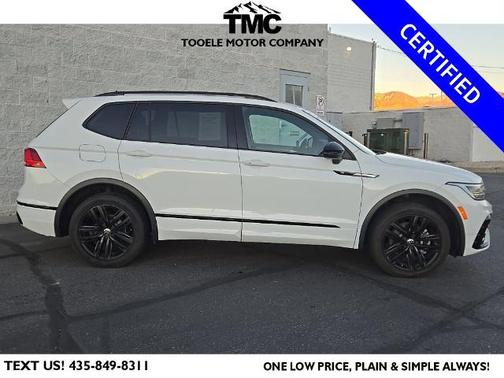2022 Volkswagen Tiguan 2.0T SE R-LINE BLACK