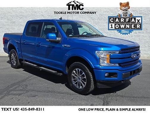VELOCITY BLUE 2019 Ford F-150 LARIAT