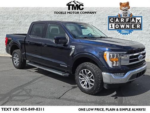 ANTIMATTER BLUE METALLIC 2021 Ford F-150 LARIAT