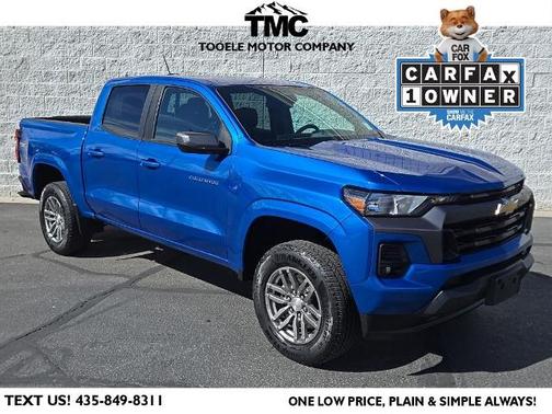 Glacier Blue Metallic 2023 Chevrolet Colorado LT