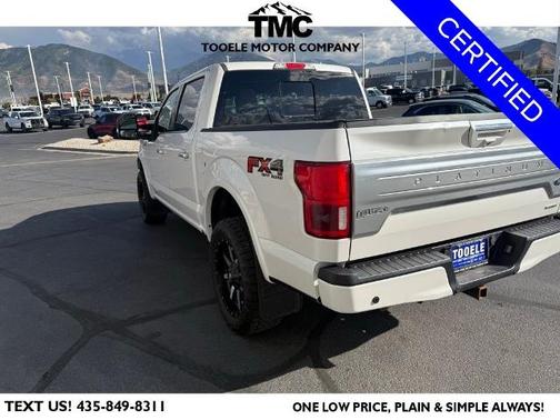 2018 Ford F-150 PLATINUM