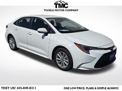 White 2026 Toyota Corolla LE