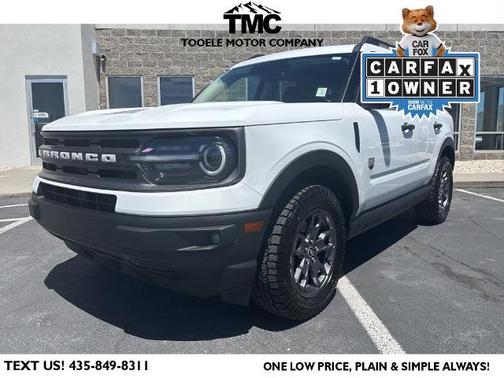 OXFORD WHITE 2023 Ford Bronco Sport BIG BEND
