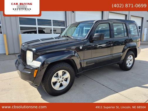 Black 2011 Jeep Liberty Sport