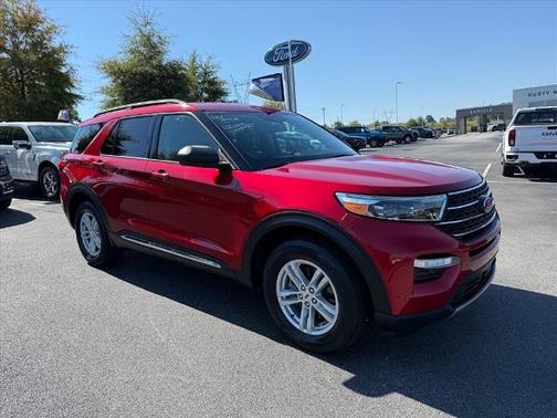 RAPID RED MET TINTED CC 2024 Ford Explorer XLT
