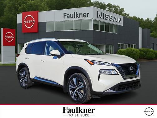 White 2023 Nissan Rogue SL