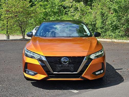 Orange 2023 Nissan Sentra SR