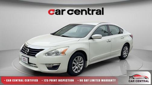 Glacier White 2015 Nissan Altima 2.5 S