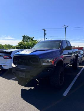 Blue Streak Pearlcoat 2019 RAM 1500 Classic Warlock Quad Cab 4x4 6'4' Box