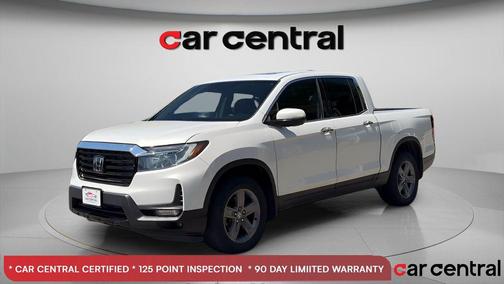 Platinum White Pearl 2021 Honda Ridgeline RTL-E