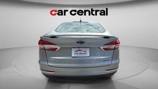 Silver Metallic 2020 Ford Fusion Hybrid Titanium