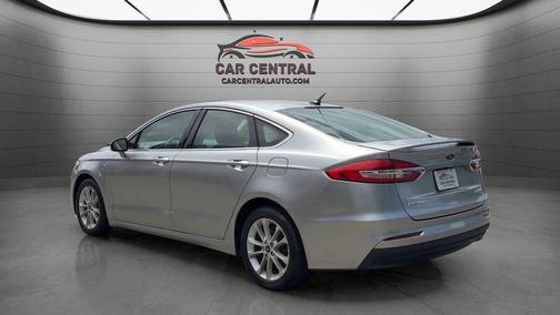 Silver Metallic 2020 Ford Fusion Hybrid Titanium