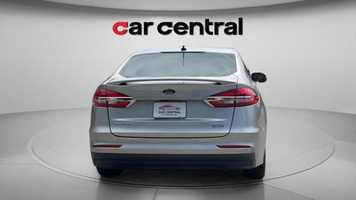 Silver Metallic 2020 Ford Fusion Hybrid Titanium