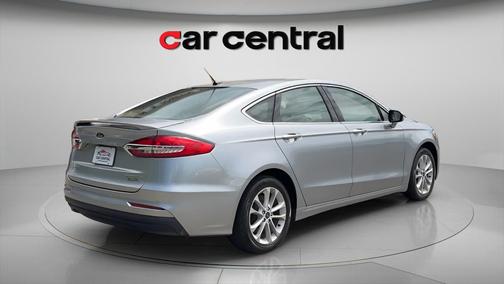 Silver Metallic 2020 Ford Fusion Hybrid Titanium