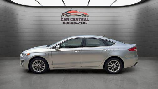 Silver Metallic 2020 Ford Fusion Hybrid Titanium