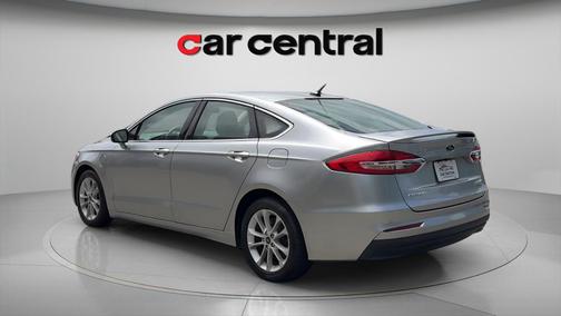 Silver Metallic 2020 Ford Fusion Hybrid Titanium