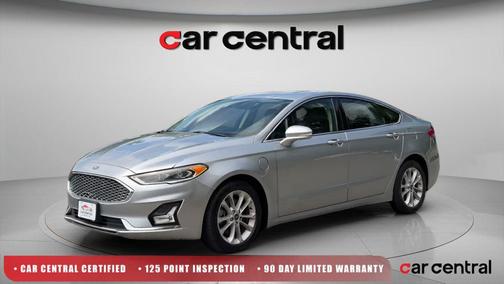 Silver Metallic 2020 Ford Fusion Hybrid Titanium