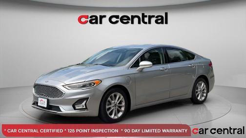 Silver Metallic 2020 Ford Fusion Hybrid Titanium