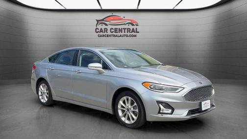 Silver Metallic 2020 Ford Fusion Hybrid Titanium