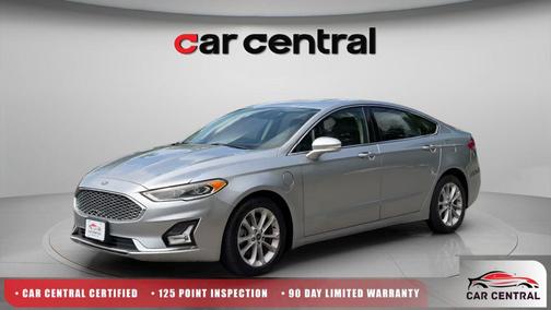 Silver Metallic 2020 Ford Fusion Hybrid Titanium