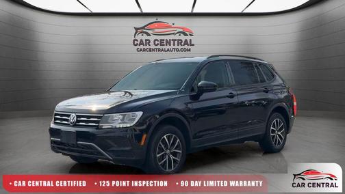 Deep Black 2021 Volkswagen Tiguan 2.0T S 4MOTION