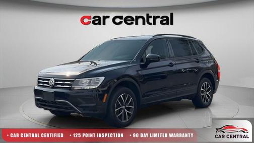 Deep Black 2021 Volkswagen Tiguan 2.0T S 4MOTION