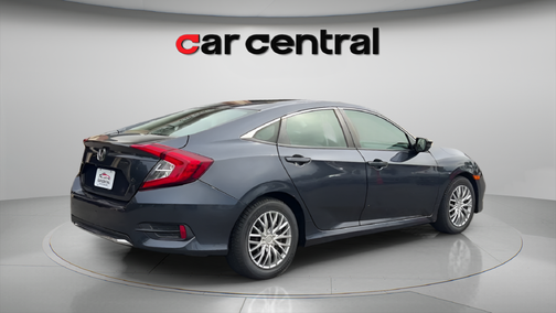 Blue 2019 Honda Civic LX