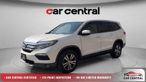 White Diamond Pearl 2017 Honda Pilot EX
