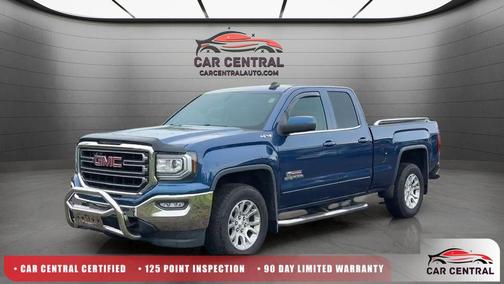 Stone Blue Metallic 2017 GMC Sierra 1500 SLE