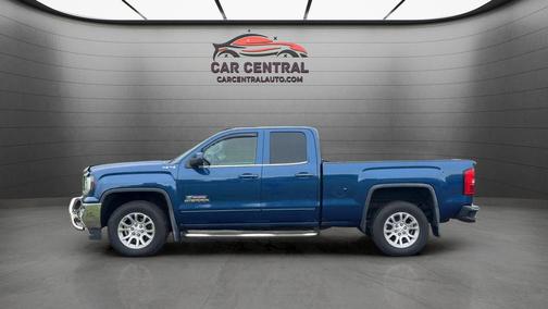 Stone Blue Metallic 2017 GMC Sierra 1500 SLE
