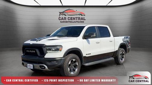 Bright White Clearcoat 2021 RAM 1500 Rebel