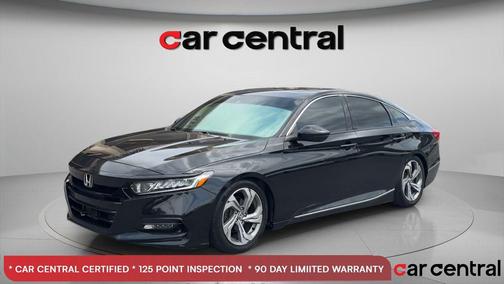 Black 2018 Honda Accord EX-L