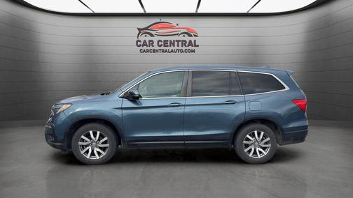 Blue 2020 Honda Pilot 2WD EX-L